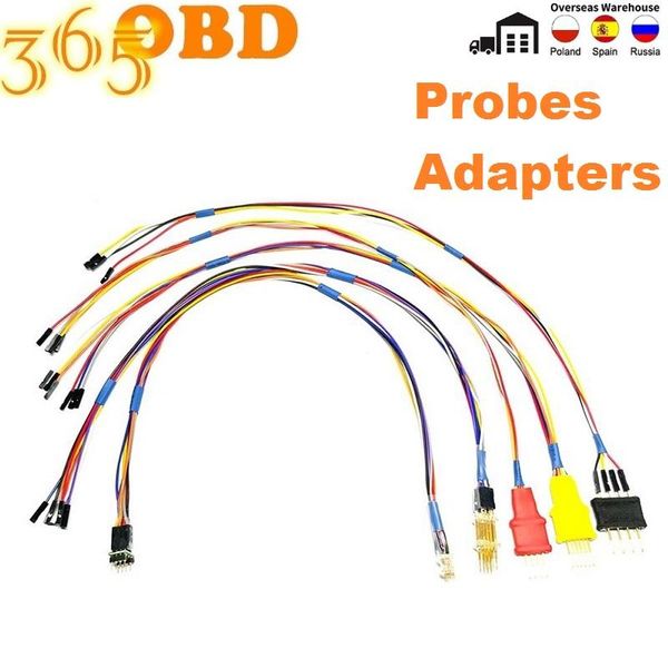 

diagnostic tools est probes adapters for in-circuit ecu work with iprog+plus 777 programmer and xprog v6.12 v6.17 v6.26