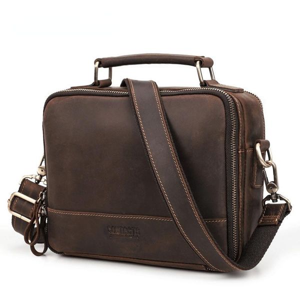 

waist bags men's design messenger hologram bag harness fashion genuine leather designer luxury high-quality purses