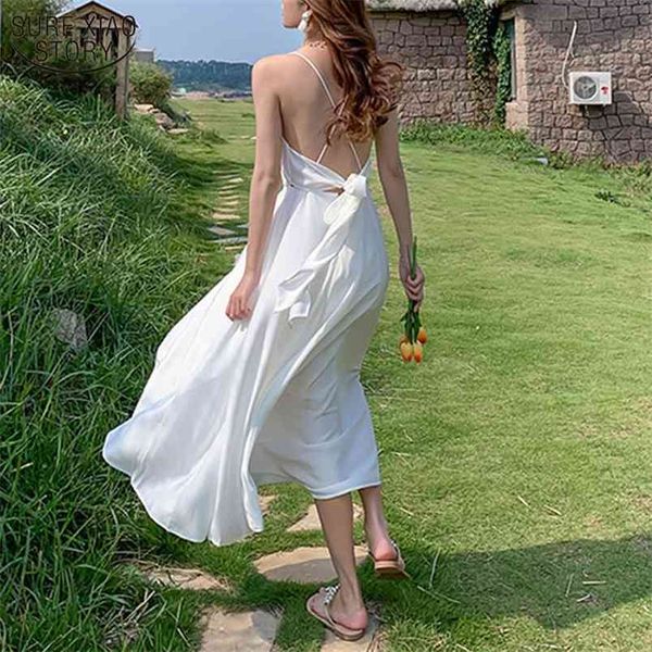 

spaghetti strap boho chiffon dress female beach holiday summer v neck women bandage ladies es vestido 13236 210421, Black;gray