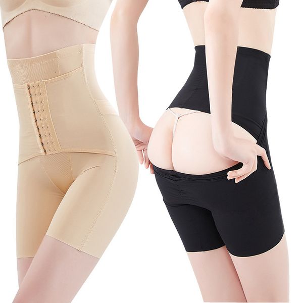 

model body shape toningpostpartum pelvic bone collection high waist abdomen underwear women's lifting hip back off large size
