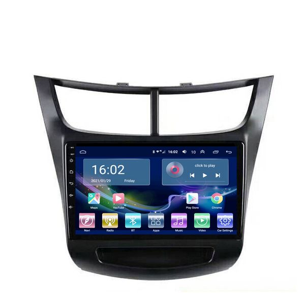 Android 10 Car Autoradio Video Radio Multimedia Player para Chevrolet SAIL 2015-2018 suporte SWC