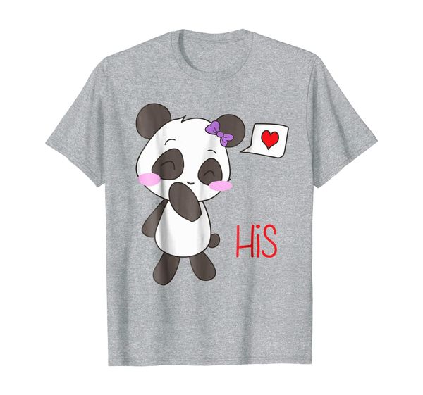 

Matching Couple Shirts His And Hers Panda Bear For Girl, Mainly pictures