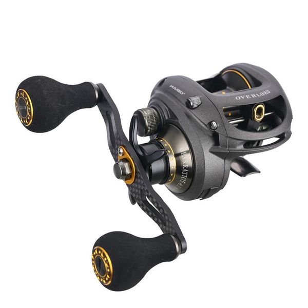 

baitcast casting fishing reel left/right metal molinete pesca high speed 5.1:1 9ball bearings carretilha de peche max drag 8kg baitcasting r