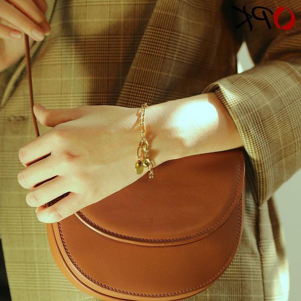 

jewelry personality simple round bead titanium steel bracelet feminine temperament girlfriends and girlfriends gift, Golden;silver