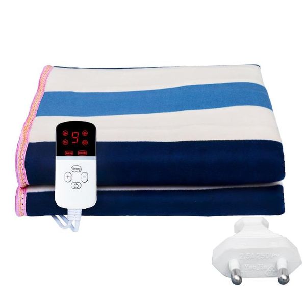 

blankets electric blanket 230 v smart warm bed heater dual controller thermostat soft heating warmer security