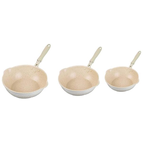 

Pans Cooking Pot,Non-Stick Pan Maifan Stone Wok Healthy Omelet Japanese Breakfast Pot Household Frying For Kitchen