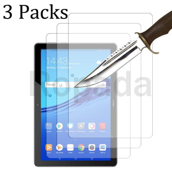 

tempered glass screen protector for huawei mediapad t5 10 ags2-w09/ags2-w19 ags2-l03/a 2.5d 9h explosion-proof film tablet pc protectors