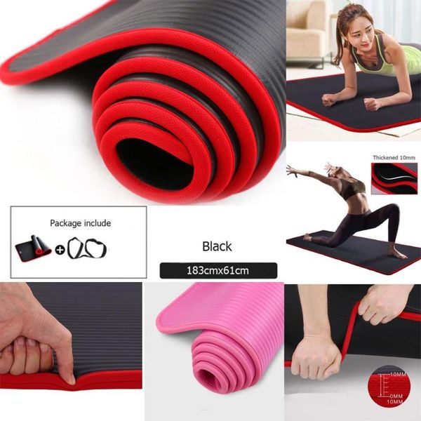

yoga mats thickened edged mat sports non-slip blanket blankets