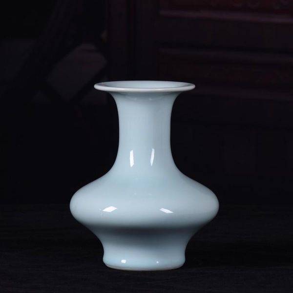 

vases simple retro ceramic vase deskflower arrangement modern living room celadon decoration crafts porcelain gift