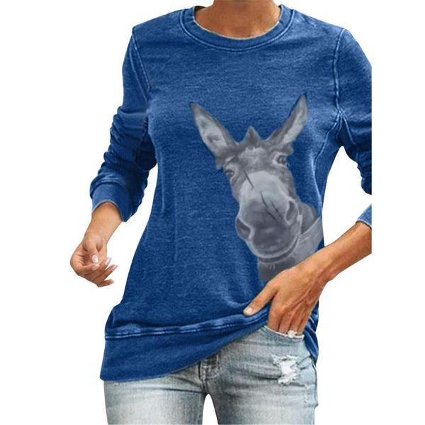 

women's hoodies & sweatshirts hoodie harajuku fun pattern printed sweatshirt long-sleeved hooded oversized women ropa de mujer, Black