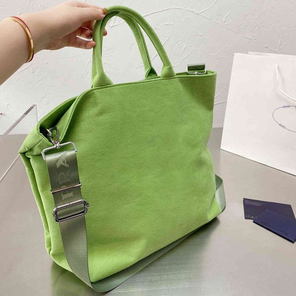 

factory outlet design messenger large capacity canvas women's 2021 new fashion handbag single shoulder tote bag