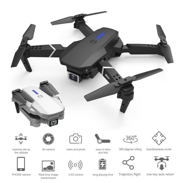 

drone with wifi fpv wide angle hd 4k 1080p camera height hold rc foldable quadcopter dron gift toy drones