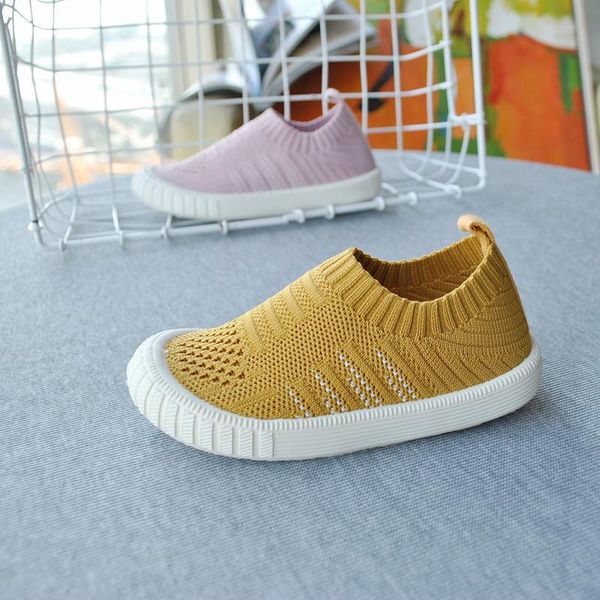 

spring autumn children mesh shoes woven white lines boys girls breahable soft bottom kids sports casual footwear sneakers, Black;red