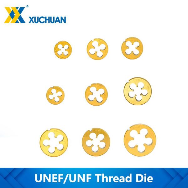 

hand tools thread die right unef/unf tin coating for pitch tapping metal screw