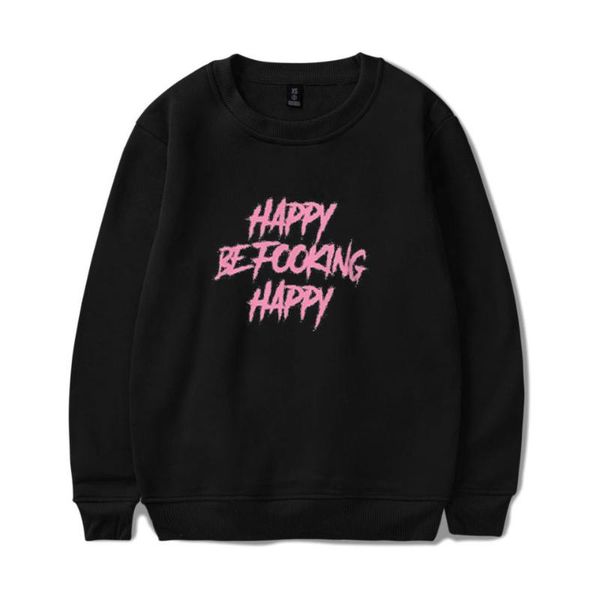 

men's hoodies & sweatshirts hip-hop yungblud dominic and women's round neck sweatshirt harajuku casual clothing, Black