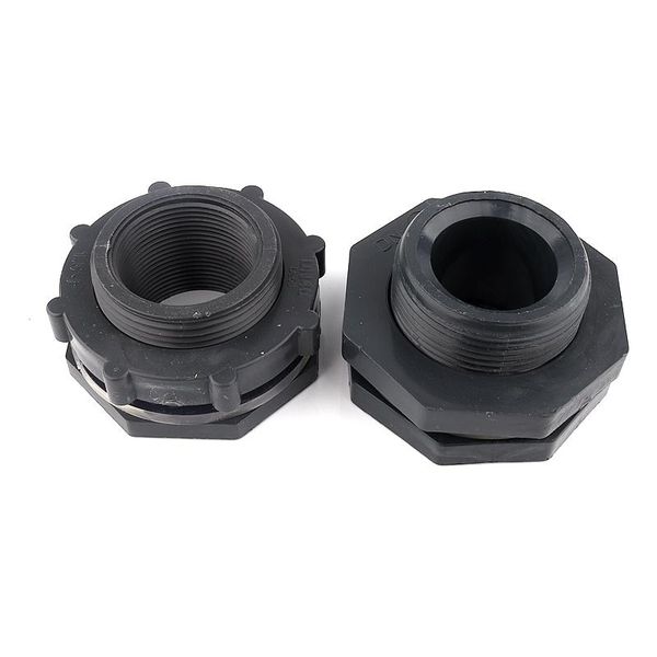 

3/4 inch~2 inch female thread pvc aquarium water tank adapter connector 20~63mm fish drainage intake drain pool joints watering equipments