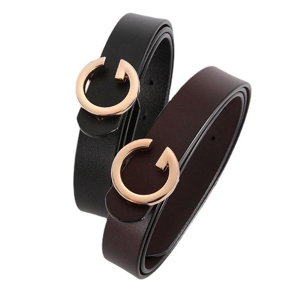 

belts casual women's professional dress designer women 2.3cm, Black;brown