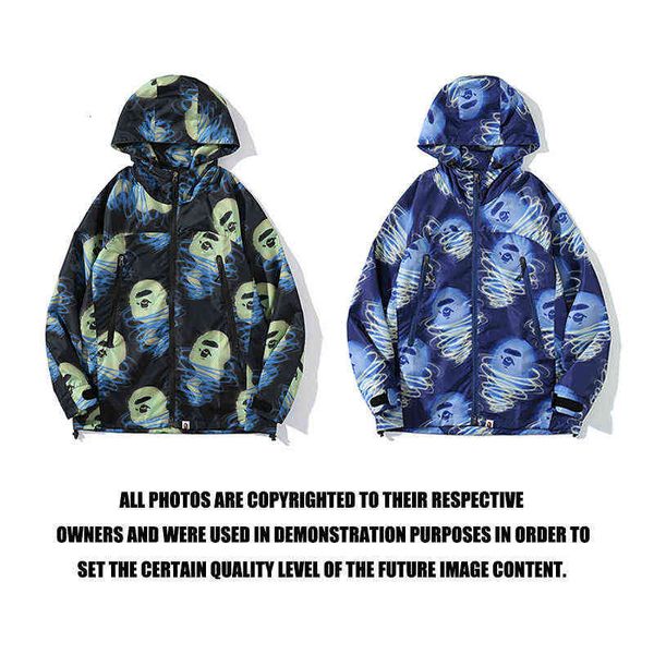 

2021 zipper blue waistl side seam pocket stormsuit windbreaker coat, Black