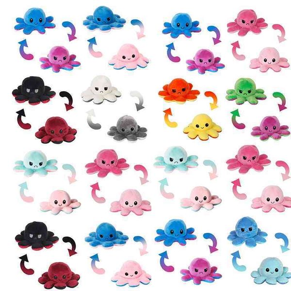 

flip ocs expression plush toy double-sided flip doll