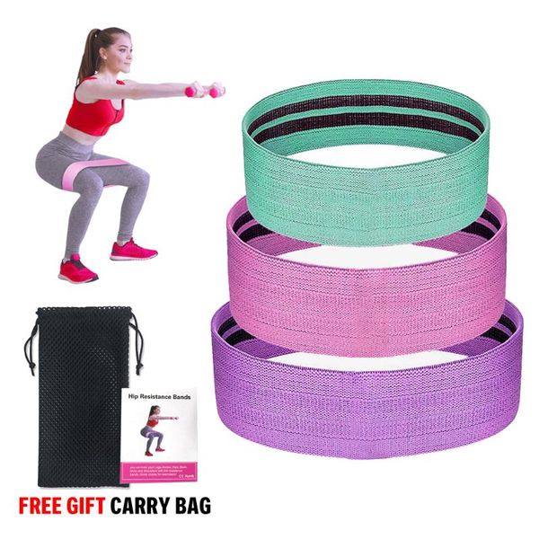 

exercise resistance loop band yoga elastic booty for home gym training bands