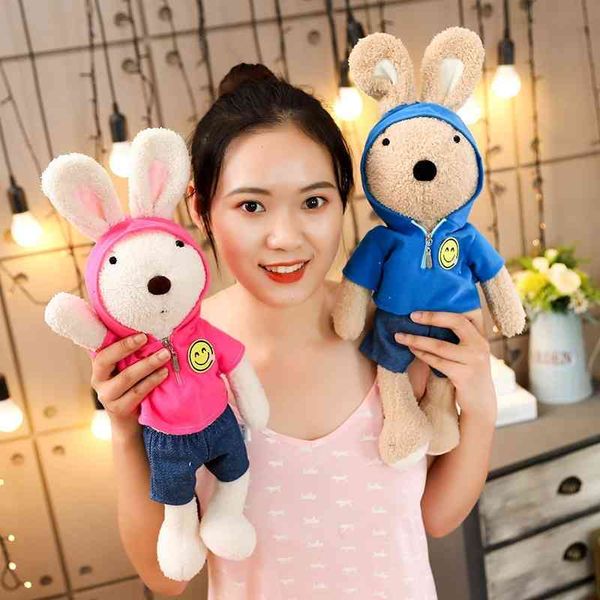 

new cloth little french rabbit doll clothes can take off gifts