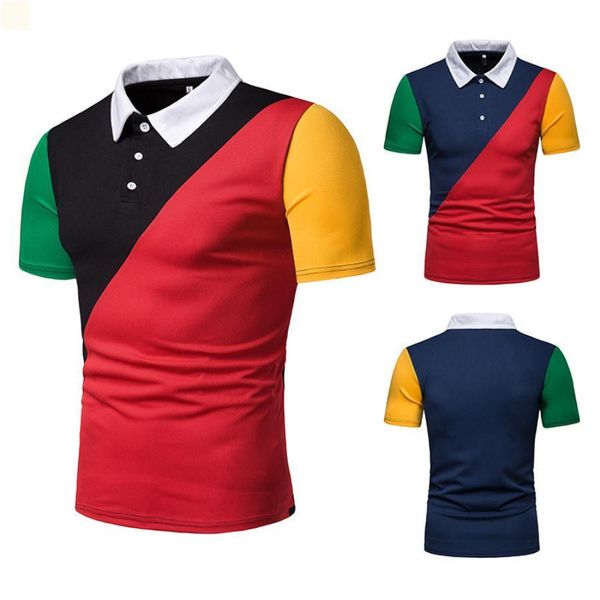 

collared crop ropa de hombre male dress fashion t shirts white designers mens polo t shirt hip hop t-shirt fitness camisas de hombre black 2, White;black