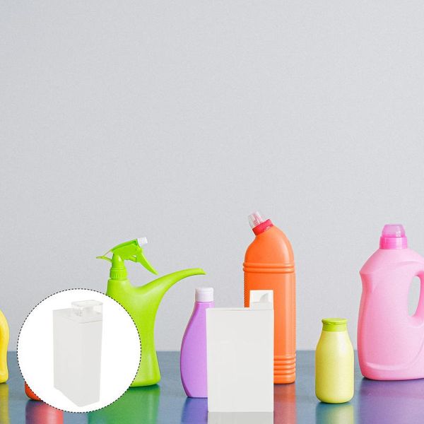 

laundry bags 1pc detergent bottle lotion storage emulsion (white)