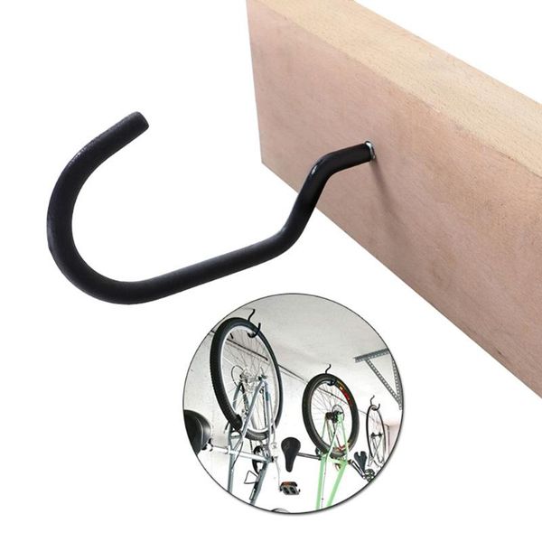 

car & truck racks 1 pair high capacity steel bicycle hooks bike hanger hook wall mounted garage storage rack mount holder