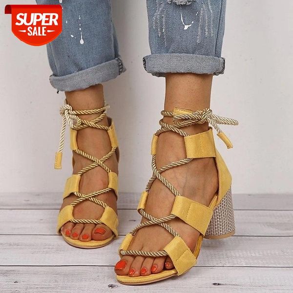 

women shoes 2019 new breathable wedges woman high heels hollow lace-up sandals female zapatos de mujer #h15z, Black