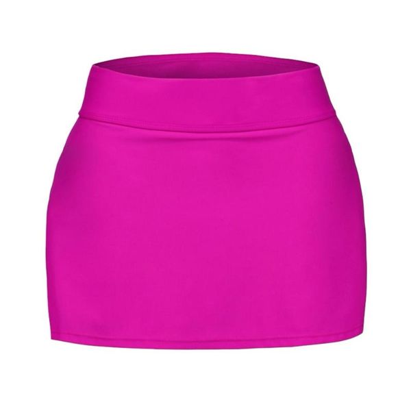 

women's swimwear plus size royal blue skirted swim bikini bottom beach holiday simple split single low waist skirt, White;black