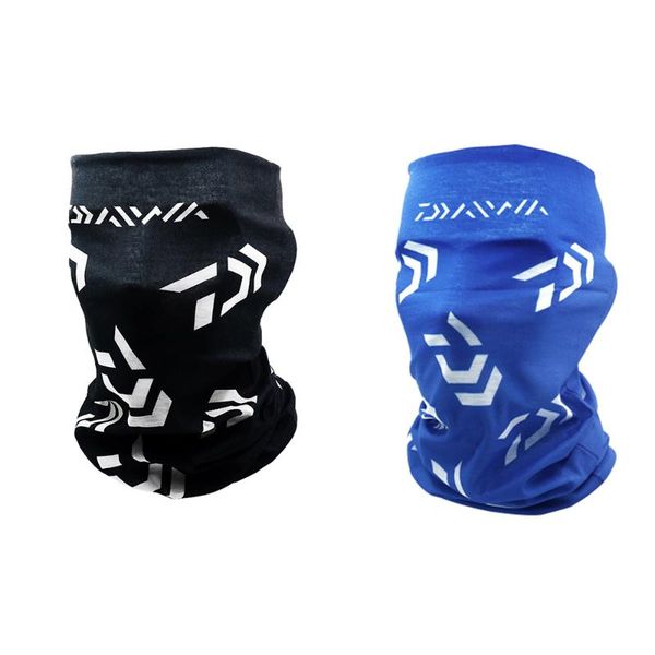 

cycling caps & masks 1pc polyester black blue windproof sunscreen summer magic scarf anti mosquito outdoor for climbing fishing tools