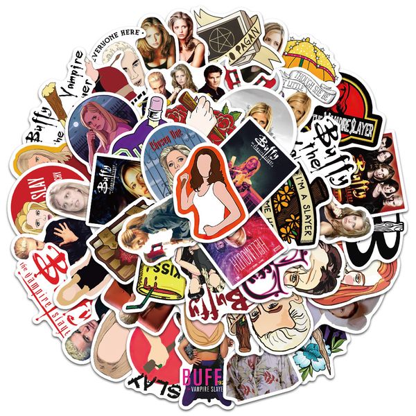 

50 pcs mixed graffiti skateboard stickers vampire hunter for car lapchildren gifts fridge helmet pad bicycle bike motorcycle ps4 book guitar