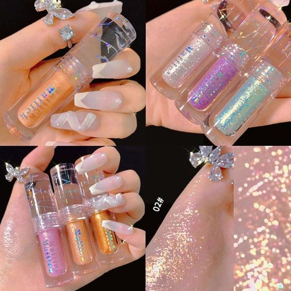 

eye shadow metallic diamond liquid eyeshadow pearlescent waterproof glitter shimmer tools makeup s9n3