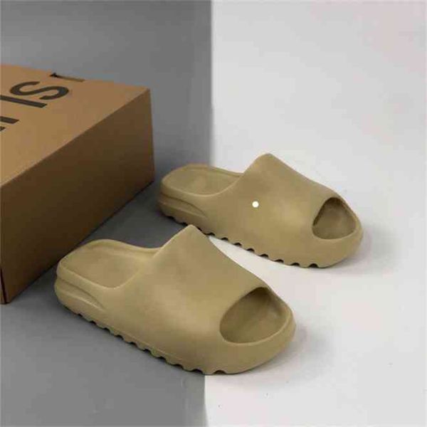 

yeesy slide foam bone black green fashion sports slippers white khaki men women indoor outdoor sandal basketball shoes football sneakers siz