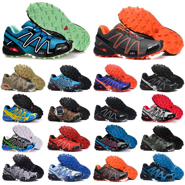 

classic speed cross 3 outdoor mens running shoes speedcross runner jogging iii black green red grey men trainers sports sneakers chaussures
