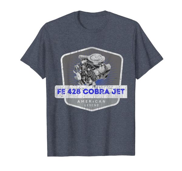 

FE 428 Cobra Jet Muscle Car Legend Engine Retro Logo T-Shirt, Mainly pictures