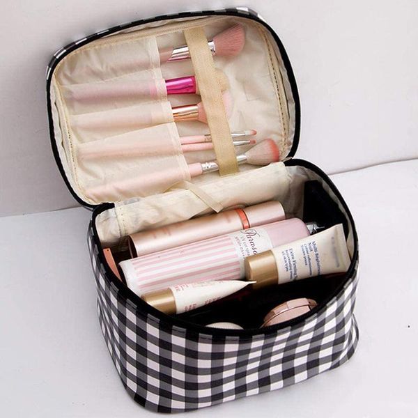

storage bags multifunctional folding travel business trips present box cosmetic pouch large bag capacity vanity makeup