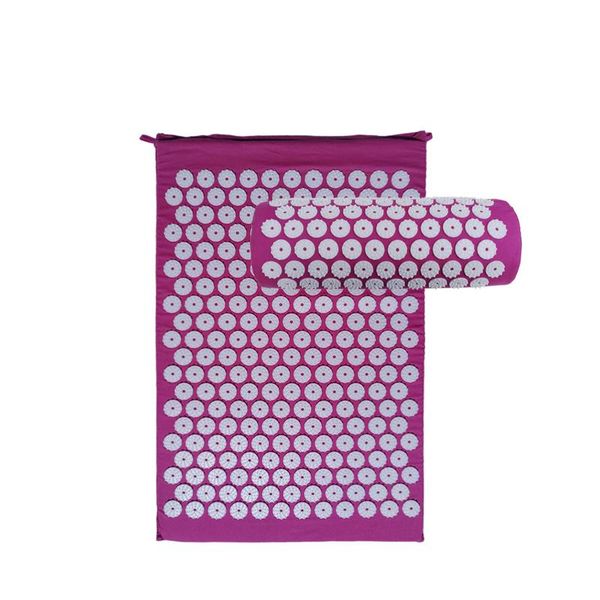 

pilates spike yoga bed nails mat pads for acupressure massage & relaxation acupuncture cushion mats