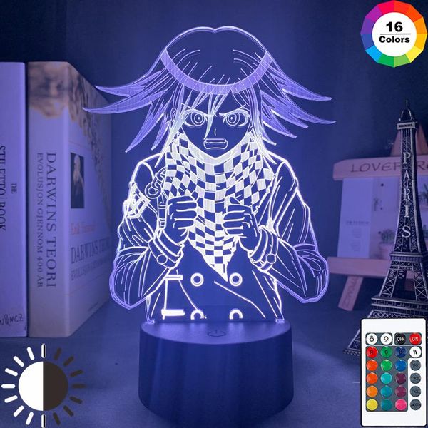 

night lights anime led light danganronpa v3 killing harmony kokichi oma for bedroom decor kids gift room 3d lamp bedside