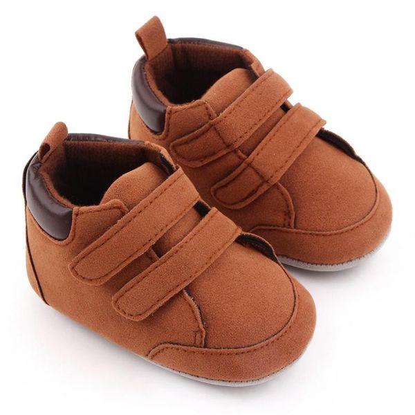 

first walkers autumn fall high-retro leather shoes born baby boy girl classic causal sneakers toddler anti-slip moccasins