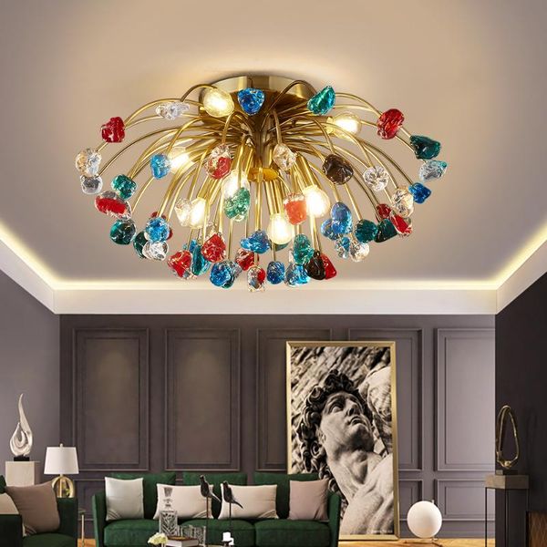

chandeliers modern ceiling lights luxury crystal lighting fixture creative lamp for living room bedroom indoor home decor cristal lustre