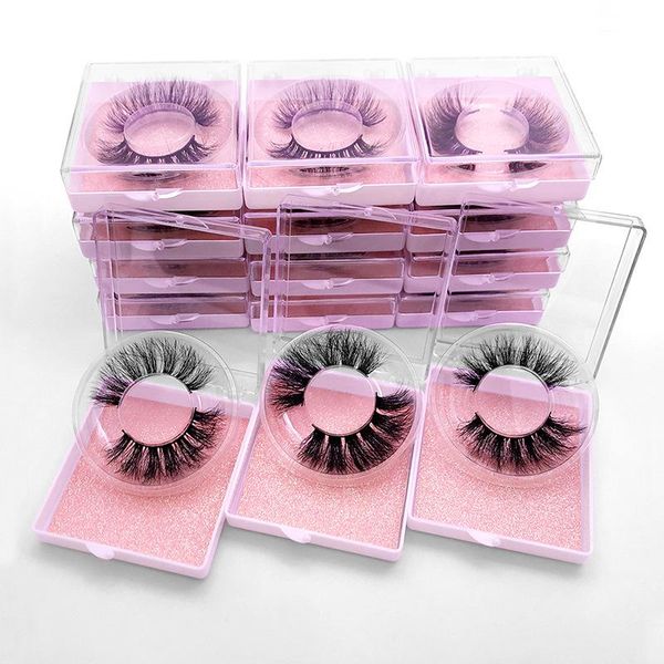 

false eyelashes private label cosmetic 1 pair 8d mink lashes dramatic natural long thick fake eye eyelash extension tools