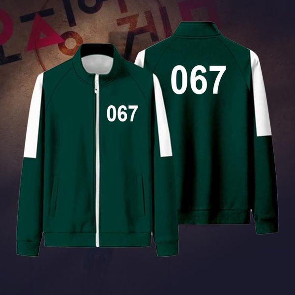 

jogging clothing set di felpe da gioco calamari woman clothes outfits cardigan sweatshirts women's sportswear sudaderas hooded jacket f, Black;red