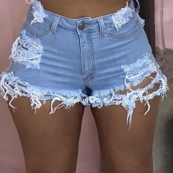 

women's shorts women high waist burrs denim bottoms street wear, White;black