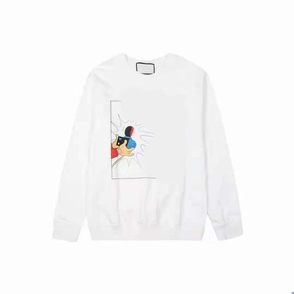 

2021 new men's sweater hoodless fashion sweatshirt multifunctional beautiful and comfortable suitable for women's printed pullover, Black