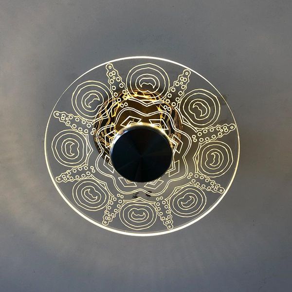 

wall lamp crystal bedroom light mirror living room bedside corridor