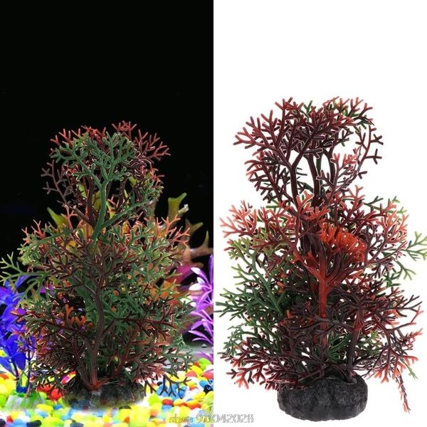 

fish tank aquarium plants artificial coral water grass decoration ornament d11 20 dropship decorations