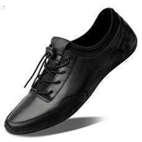 

tang zuo 0929 ocs car line leather shoes, batch , 38-44, Black