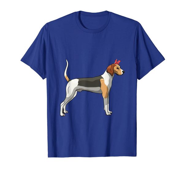 

funny treeing walker coonhound mom red bandana dog t shirt, White;black