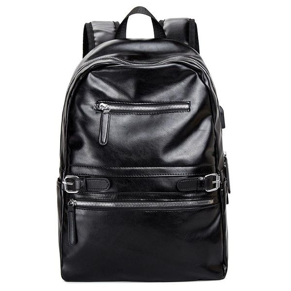 

backpack fashion men's college style japanese high school bags students' schoolbag korean version simple computer mochila